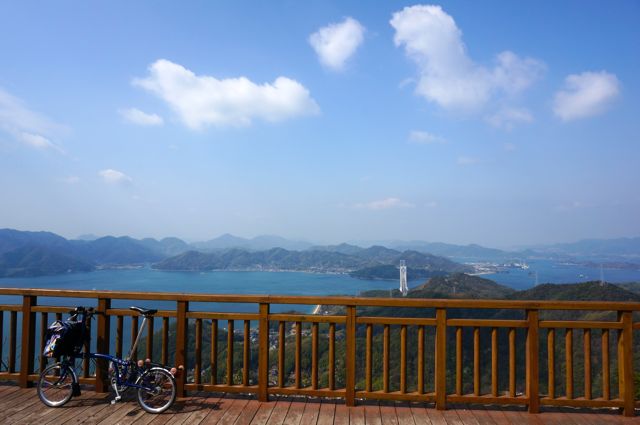 高見山からの因島大橋