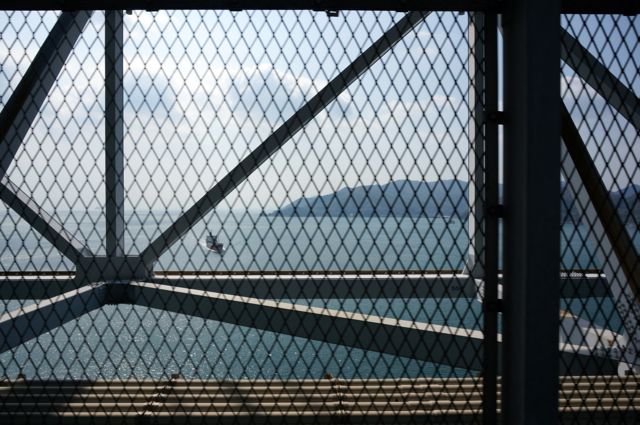 因島大橋から見た布刈瀬戸