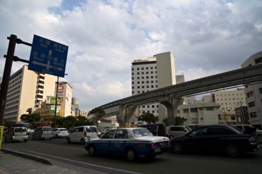 国道58号 歩道 自転車